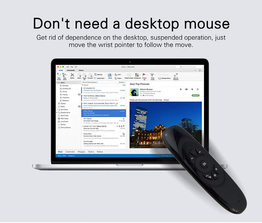 2 in 1 Air Mouse and keyboard Controller
