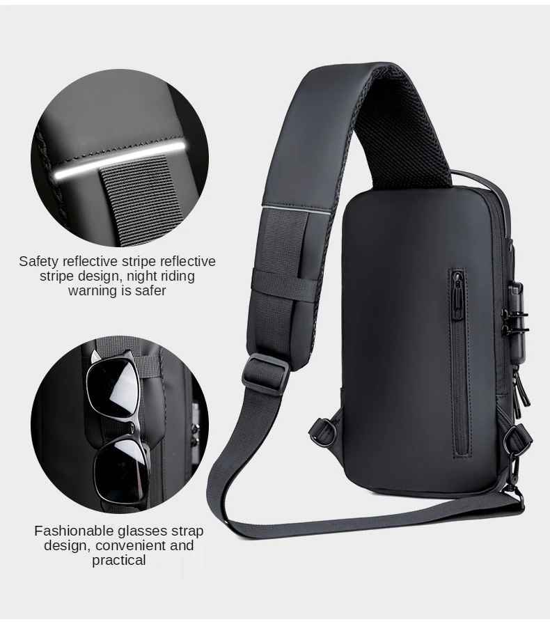 Multifunction Chest Bag β Waterproof, Durable & Stylish