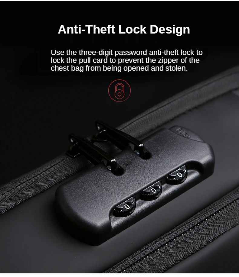 Multifunction Chest Bag β Waterproof, Durable & Stylish