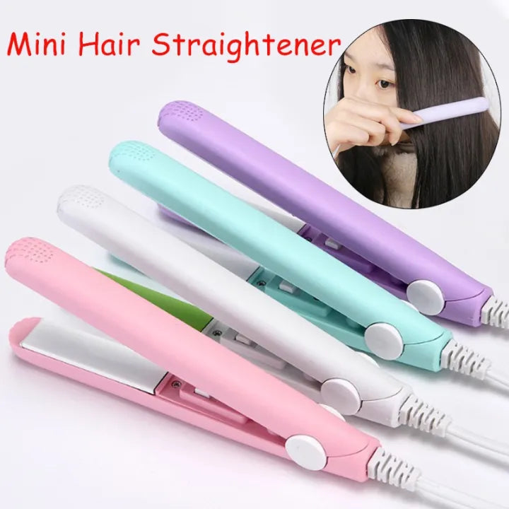 mini portable imported hair straightener