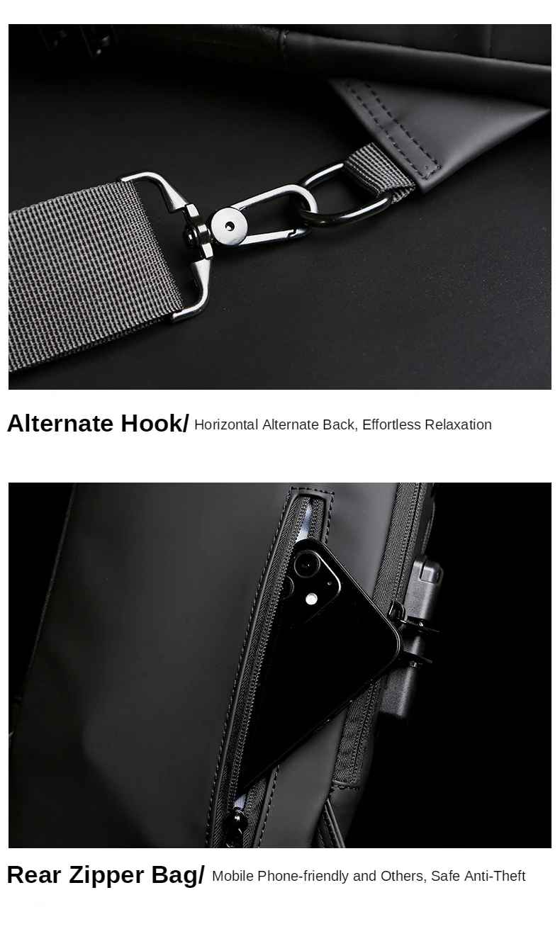 Multifunction Chest Bag β Waterproof, Durable & Stylish