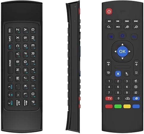 Air Mouse and keyboard with Voice Command ( All Android TVs, Smart TVs, TV boxes, TCL TVs, HTPCs, Hisence TVs)