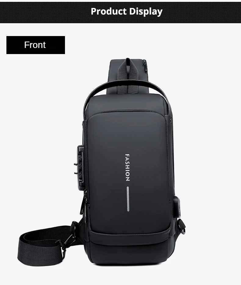 Multifunction Chest Bag β Waterproof, Durable & Stylish