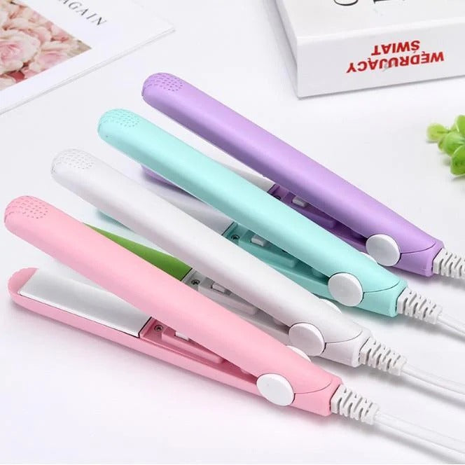 mini portable imported hair straightener