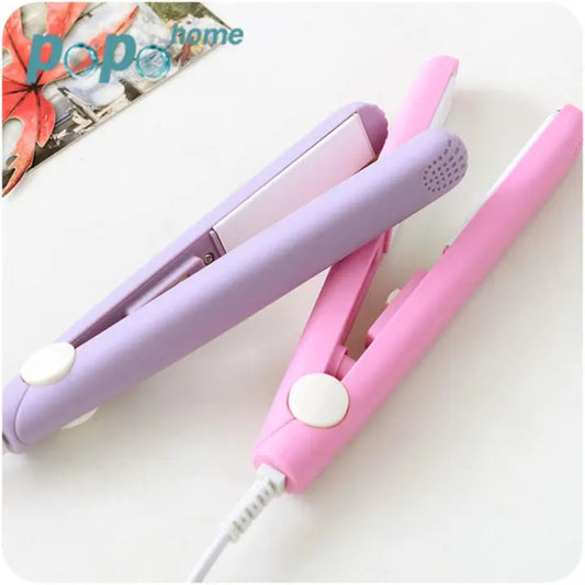mini portable imported hair straightener