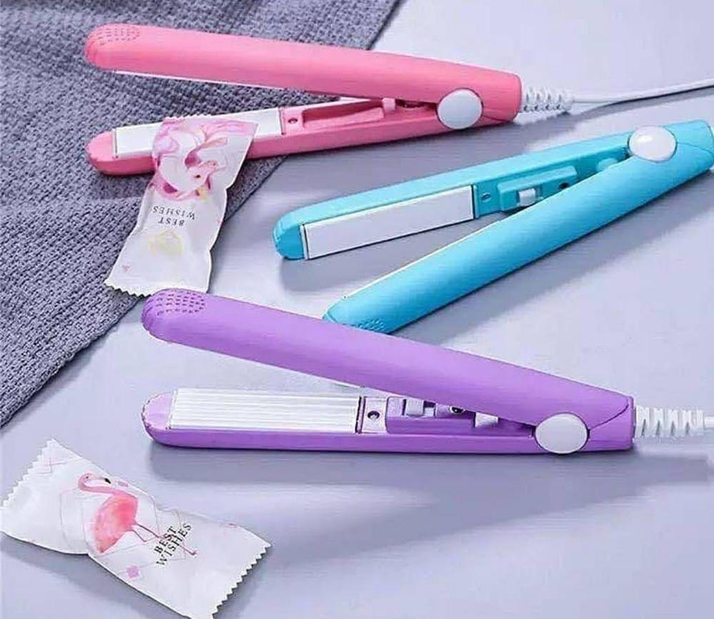 mini portable imported hair straightener