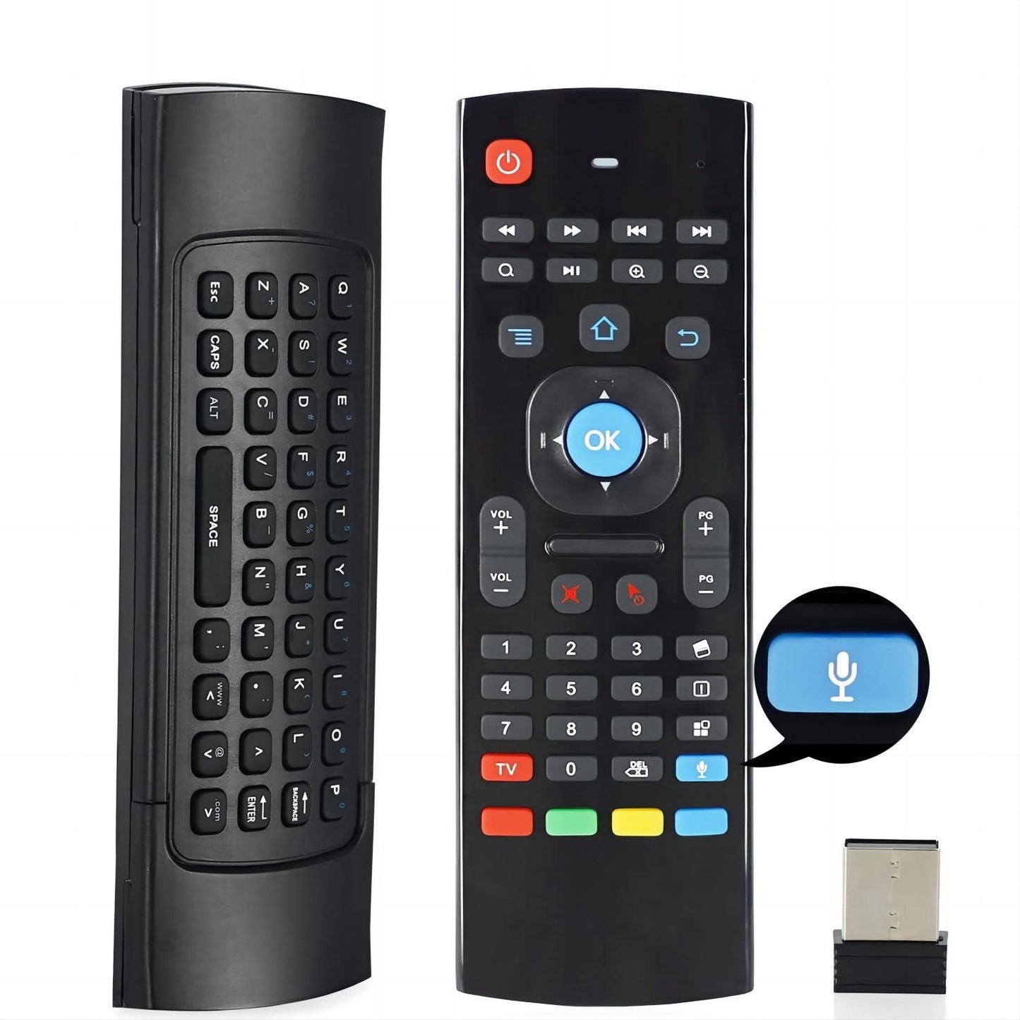 3 in 1 Air Mouse and keyboard Controller