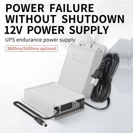 Mini UPS 4 Hour Battery Backup, Fireproof, Waterproof, Use In Wifi Router And CCTV Cameras And Ups Can Run On Anything With 12 Volt