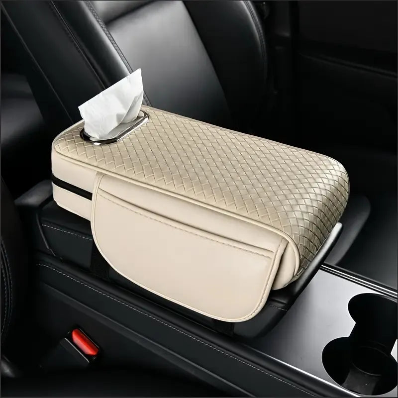 Car Arm Cushion Box with Tissue Box