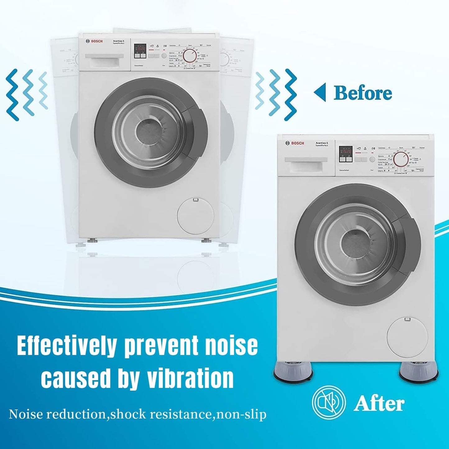 Anti Vibration Pads for Washing Machine