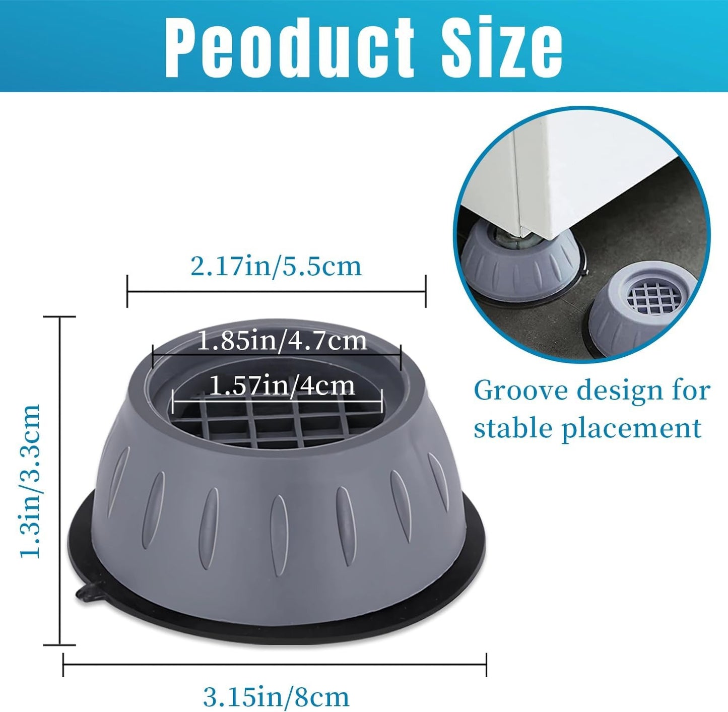 Anti Vibration Pads for Washing Machine