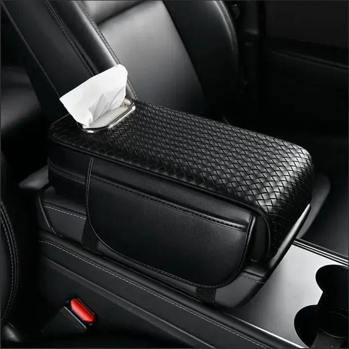 Car Arm Cushion Box with Tissue Box